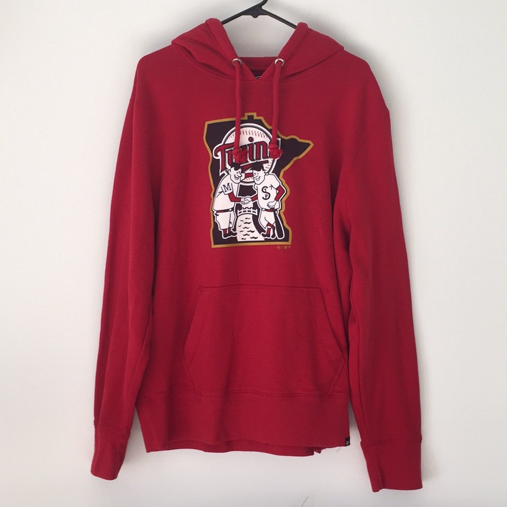 Minnesota Twins '47 Red Pullover Hoodie Men's XL